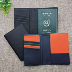 뉴 사피아노 소가죽 여권지갑 2종