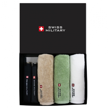 SM 3단 수동 무지 우산 + 핀 도트 우산 + 180g 면사타올 3P (소) #2