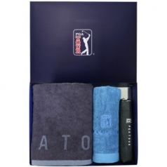 PGA 3단 수동 엠보 우산 + 죽사 바스 + 170g 면사 소