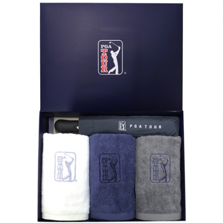 PGA 3단 70 완전자동 무지 우산 + 190g 타올 3P (소) #2