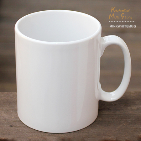 밍크 화이트 머그 #2