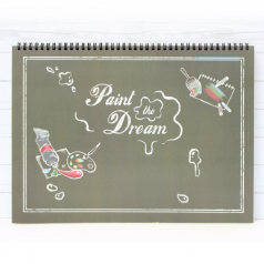 8절 스케치북 페인트더드림