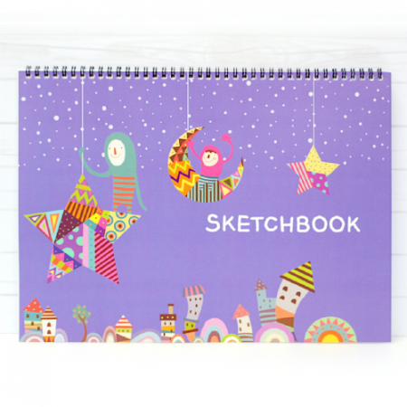 8절 스케치북 일러스트 #2