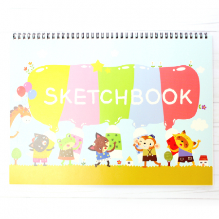 8절 스케치북 캐릭터 #2