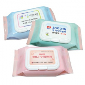 (JC) 녹색 나라 하트 3종 물티슈 (30 매 캡형)