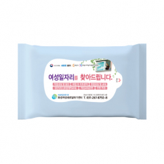 10매 스카이 무광 물티슈