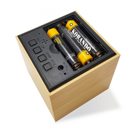 알파 대나무 LED 탁상시계 #5