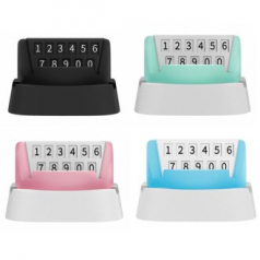 주차 번호판 겸용 핸드폰 거치대