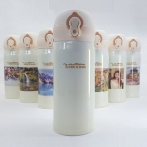 트레킹 초경량 포토 전사 에코 스텐 텀블러 450ML