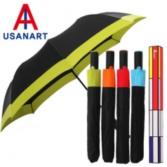 우산 아트 2단 폰지 컬러 보다 우산