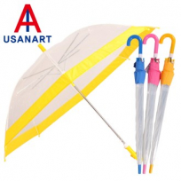 우산아트 55 투명 컬러 보다 아동 우산