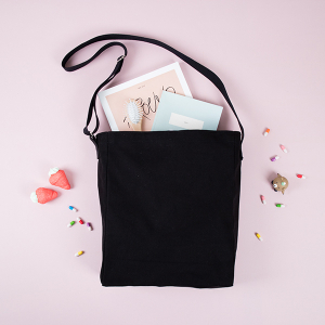 메이드유 베이직 크로스 에코백 컬러 29 x 34 옆폭10CM