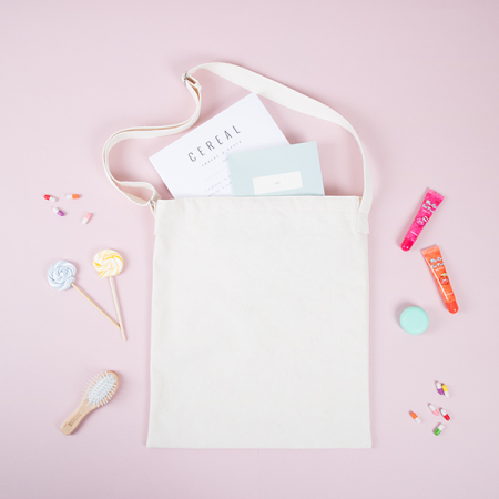 메이드유 크로스 에코백 (미색) 34 x 40 #2