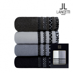 란체티 블랙 에디션 세면타올 150g 2매