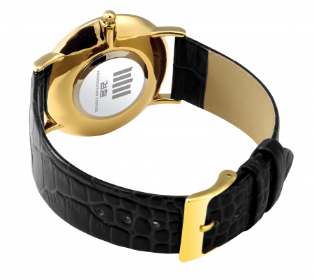 골드 슬림 손목시계 #4