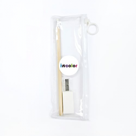 인컬러 문구세트 고주파 32 연필, 지우개, 연필깎이 #2