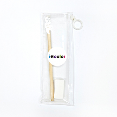 인컬러 문구세트 고주파 31 연필, 지우개 #2