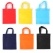 컬러 부직포 가방 일반형 대형