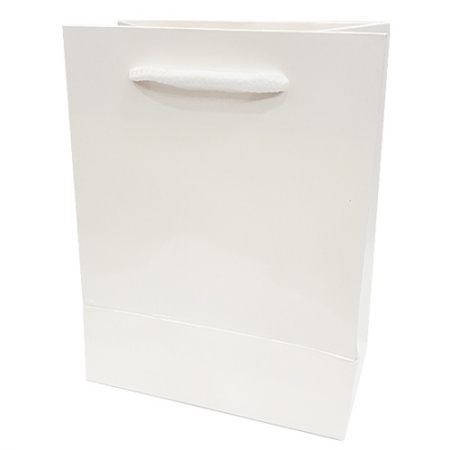 아트지 무지 쇼핑백 화이트 (소) 11*14*6cm #2