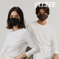 플씨드 사각 패턴 마스크 6컬러 1P