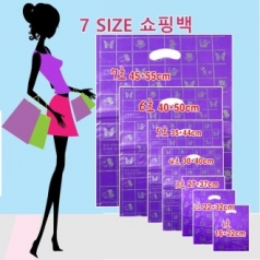 쇼핑백 비닐 쇼핑백 HD 쇼핑백 팬시쇼핑백 2호