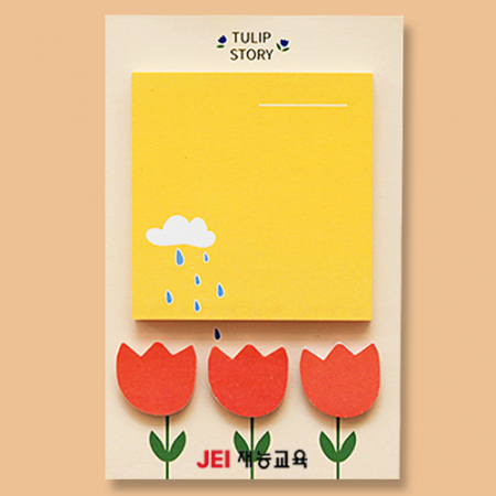 튤립이야기 메모잇 (주문제작형) #3