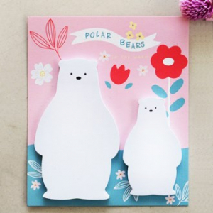 폴라베어스 메모잇 인더웜 // 주문제작형