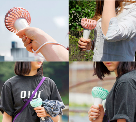 아이스크림 휴대용 선풍기 #5