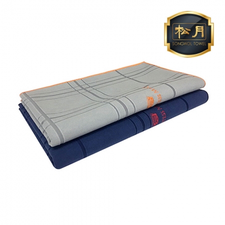송월 카운테스마라 모던체크 스포츠타올 30, 극세사타올, 긴 수건 #2
