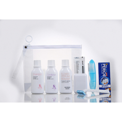 케라시스 여행용세트 B-2호- 케라시스 샴푸+린스+바디+페리오 치약20g+미니칫솔+비누 +비누 곽+면도기