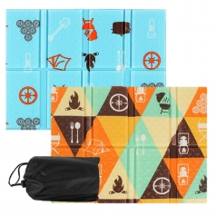 접이식 8단 코팅 방석 (파우치포함) 38*28cm