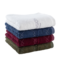 랑송 유로체크 타올(전사타올 가능), 40x80cm