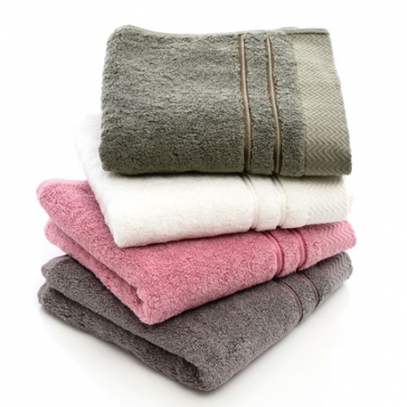 헤리 더블라인 타올 40수 코마사 타올 190g #2