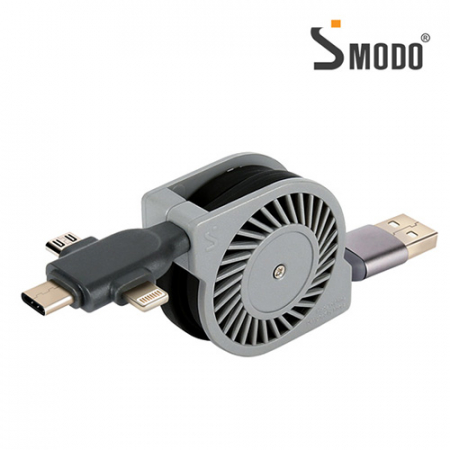 에스모도 멀티 고속충전 릴 케이블 #2