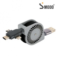 에스모도 멀티 고속충전 릴 케이블