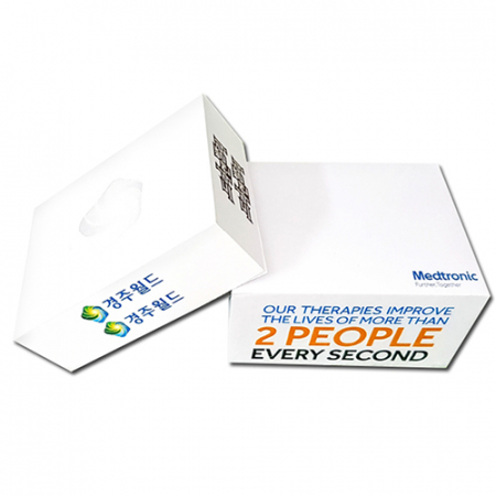 큐브형 측면전사 점착메모지 100X75 #3