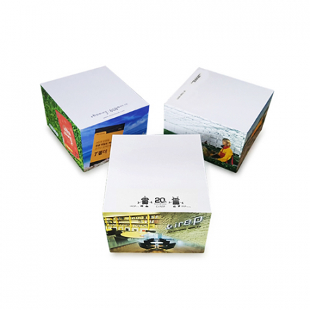 큐브형 측면전사 점착메모지 70X75 #2