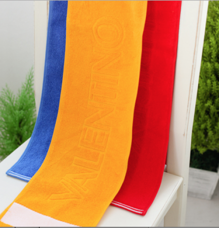 발렌티노 크리스티 스포츠타올, 전사인쇄타올 19X105cm #2