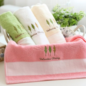 VC 발렌티노크리스티 나뭇잎 전사타올 160g