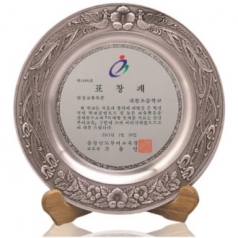 주석 상패 봉황A 대