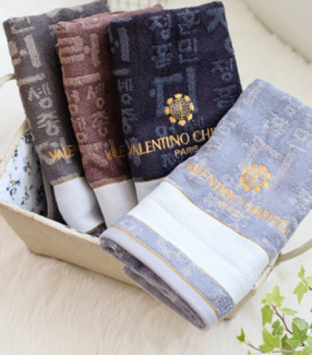 발렌티노크리스티 훈민정음 전사 뱀부얀 타올 170g #2
