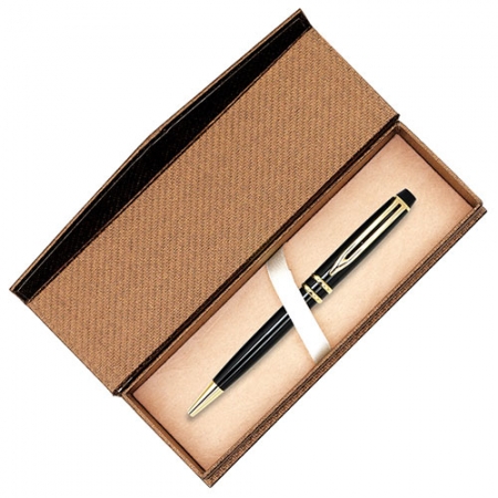로젠 블랙 금장 볼펜 (골드 케이스) #2
