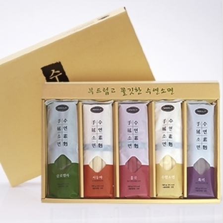 수연소면 750g 종지 소면 선물세트 #2