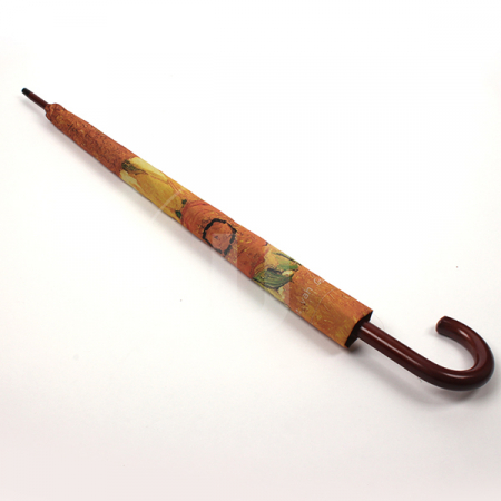 명화 우산 60 우드 해바라기 (바깥쪽 그림) [국내 제작] #6