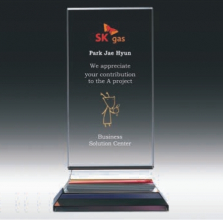 크리스탈 상패 17 #4