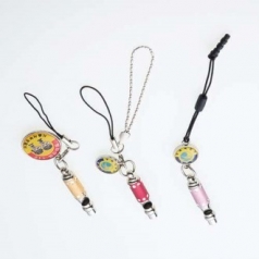 스톤 피리 실버 핸드폰줄 MS3007