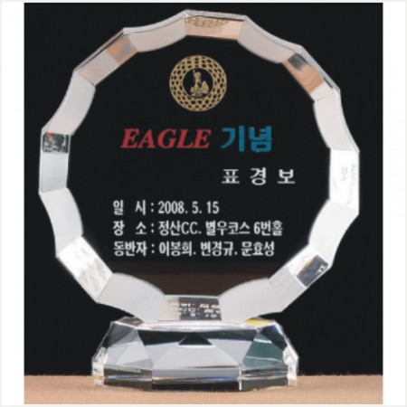 크리스탈 상패 문진 250-11 #4