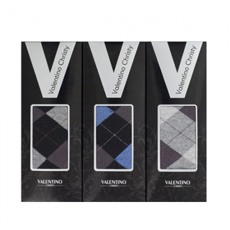 발렌티노 아가일 실선 장목신사 2족 세트 #2