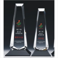 크리스탈 상패 3601