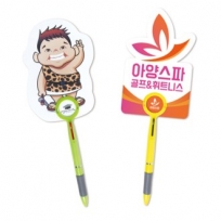 2색 로고 PR펜 자유형 (1,000개)